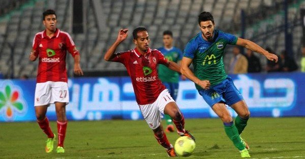 مصر المقاصة يهزم الاهلي في مباراة مجنونة 