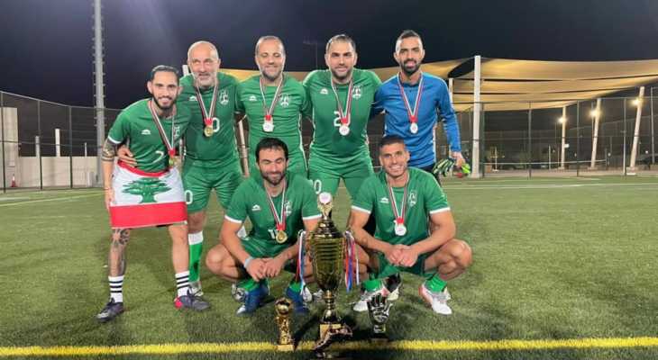 الانصار بطل دوري الجالية اللبنانية في الامارات