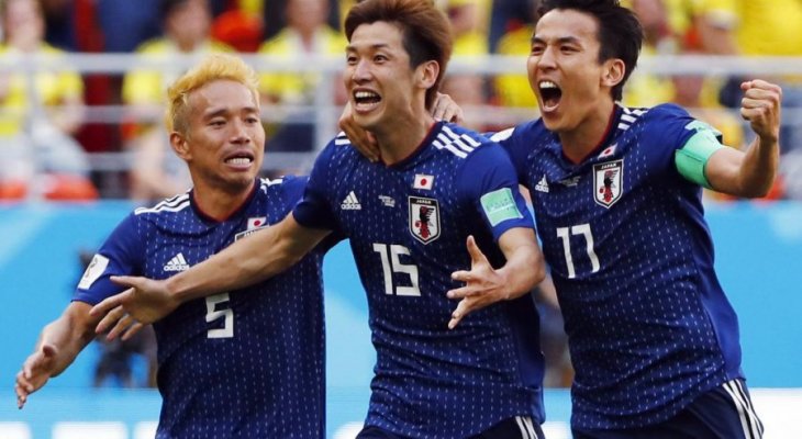يويا أوساكو أفضل لاعب في مباراة اليابان وكولومبيا