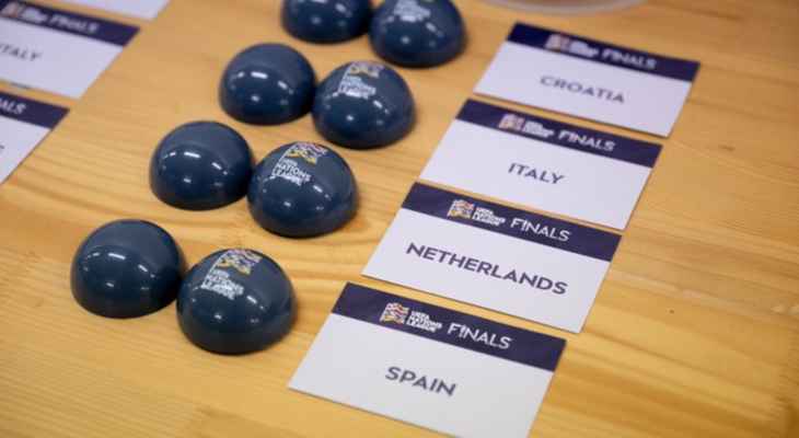 قرعة نصف نهائي دوري الأمم الأوروبية: قمّة بين إسبانيا وإيطاليا وهولندا تواجه كرواتيا