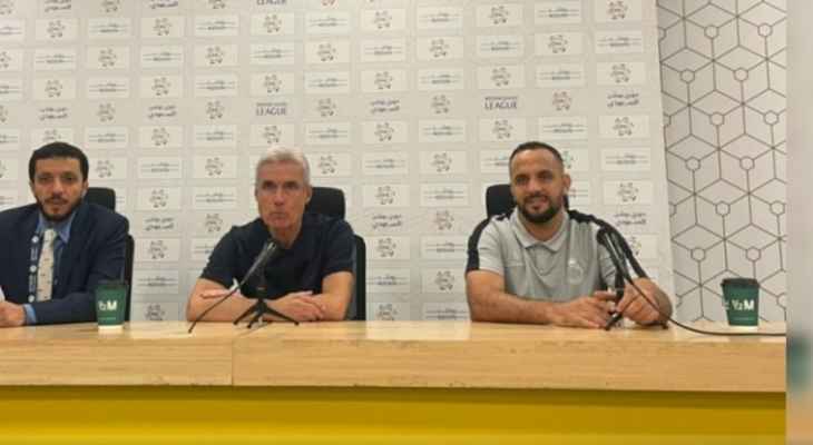 مدرب النصر : المباراة كانت صعبة على الفريقين