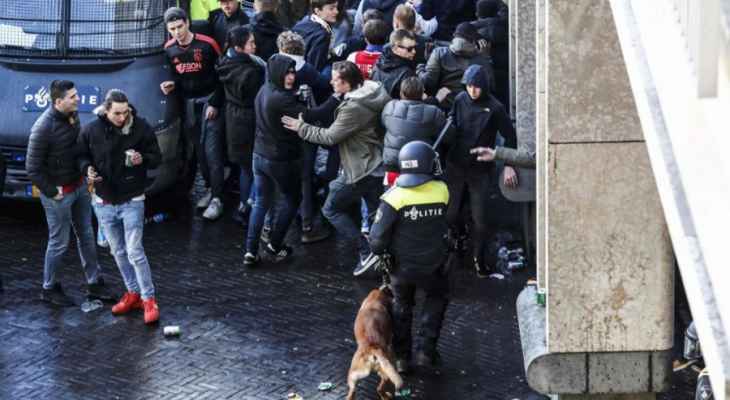 الشرطة الإيطالية تطرد 54 مشجعًا لأياكس قبل مواجهة يوفنتوس