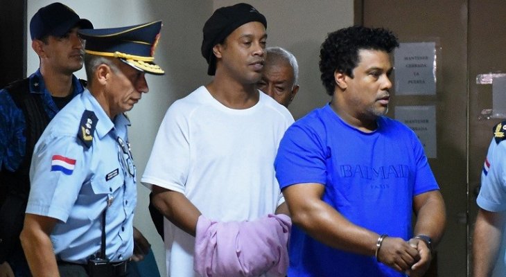 المحكمة ترفض تحويل سجن رونالدينيو الإحتياطي لإقامة جبرية