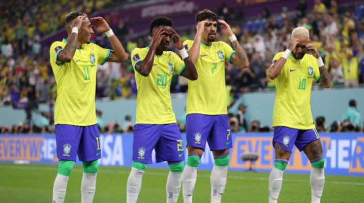 احصاءات وعلامات لاعبي البرازيل وكوريا الجنوبية