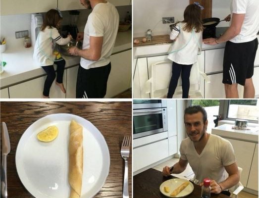بايل يحضّر الفطور مع إبنته
