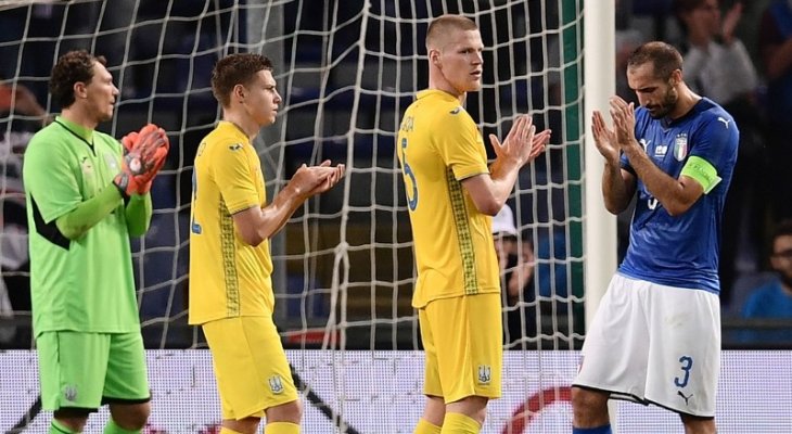 ماذا حصل في الدقيقة 43 خلال مباراة إيطاليا وأوكرانيا ؟