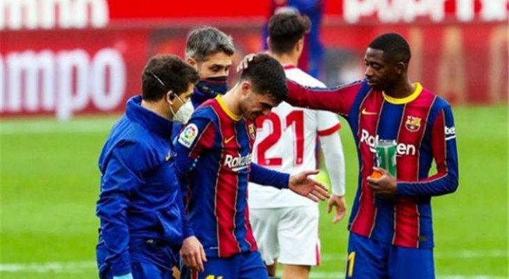 برشلونة يكشف تفاصيل إصابة بيدري
