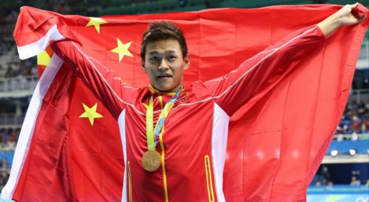 سون يانغ يخطف ذهبية سباق 400 متر سباحة حرة في بطولة العالم 