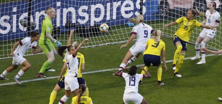 مونديال السيدات: فوز مستحق لاميركا على السويد وانتصار باهت لتشيلي على تايلند