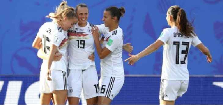 مونديال السيدات: المانيا تعبر الى دور ربع النهائي بفوزٍ سهلٍ على نيجيريا 