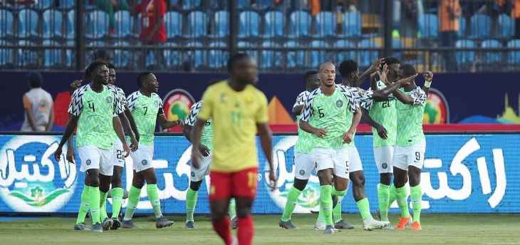 امم افريقيا: نسور نيجيريا تعبر الى ربع النهائي بفوزٍ صعبٍ على الكاميرون