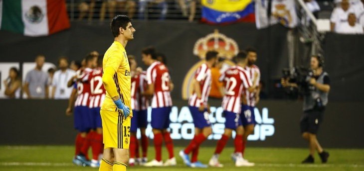 ريال مدريد يسقط امام هيمنة اتلتيكو الهجومية في كأس الابطال الدولية