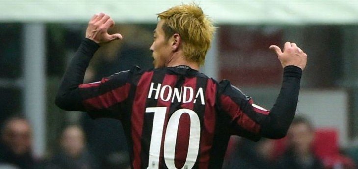 الياباني هوندا قد يعود إلى الدوري الإيطالي