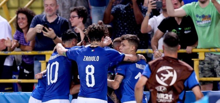 بطولة اوروبا تحت 21 عاماً: ايطاليا تقلب الطاولة وتنتصر على اسبانيا