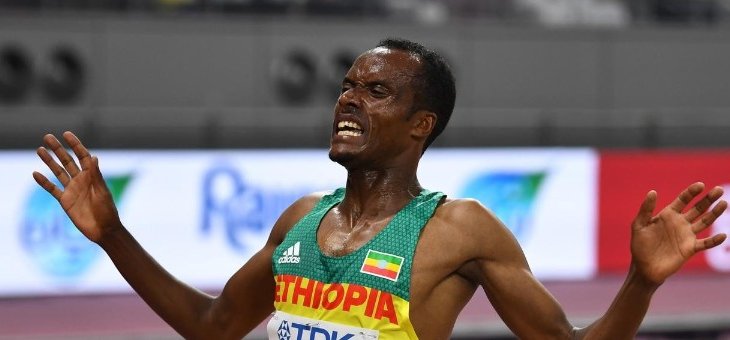 الاثيوبي إدريس يفوز بلقب سباق 5 آلاف في بطولة العالم لألعاب القوى
