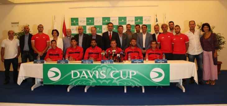 الاعلان رسمياً عن نهائي كأس ديفيس بين لبنان واوزباكستان