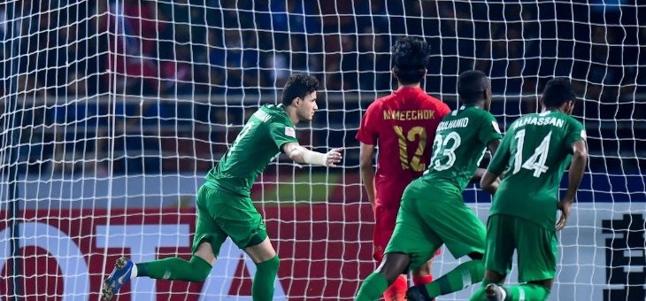 كأس آسيا تحت 23 عام: ضربة جزاء تمنح المنتخب السعودي الفوز على تايلاند