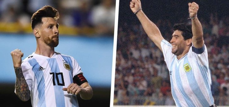 مارادونا: ميسي أفضل لاعب في العالم حاليا