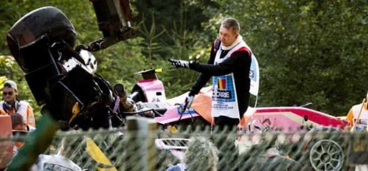 وفاة انطوان هوبيرت بحادث في فورمولا 2