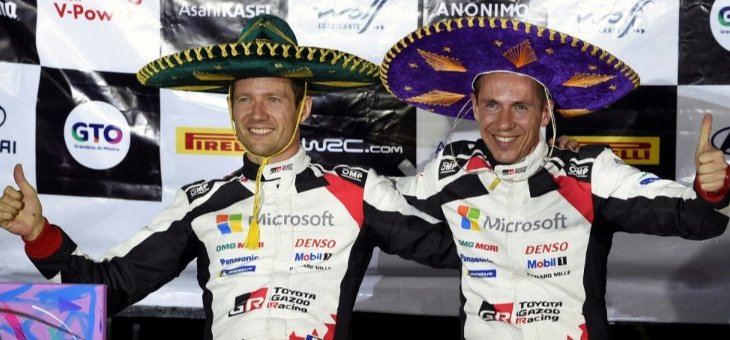 رالي المكسيك: أوجييه يحرز فوزه الأول لهذا العام بعد سباق مختصر بسبب الكورونا