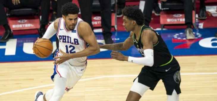 NBA: فيلادلفيا يتساوى في الصدارة شرقياً مع بروكلين