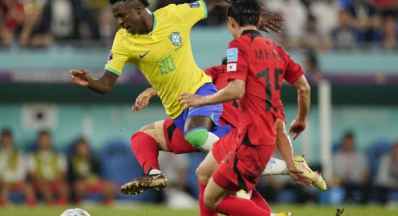 ابرز احداث مباراة البرازيل وكوريا الجنوبية