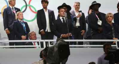 ماكرون يفتتح رسمياً دورة الألعاب الأولمبية "باريس 2024"